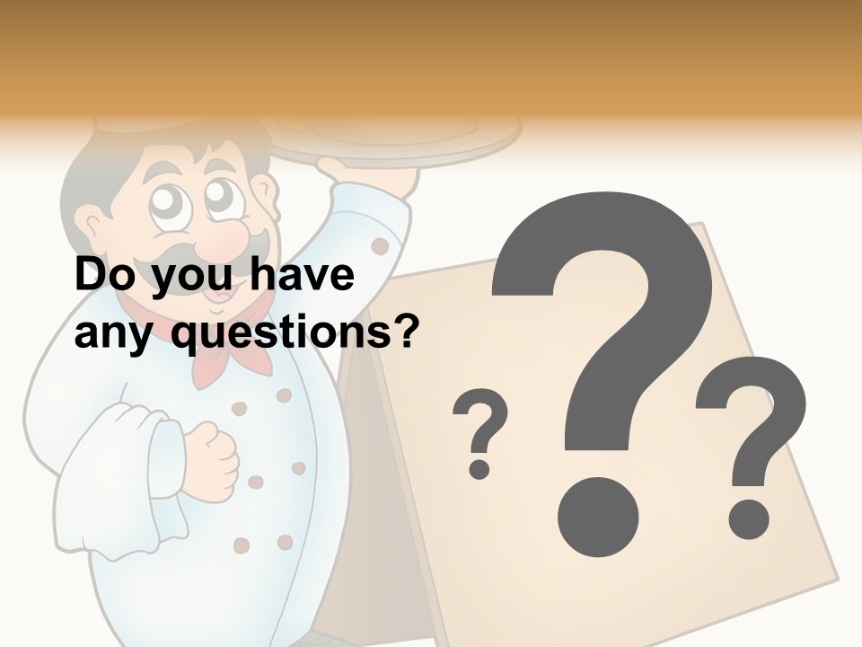 Table Professional Plate PowerPoint Template