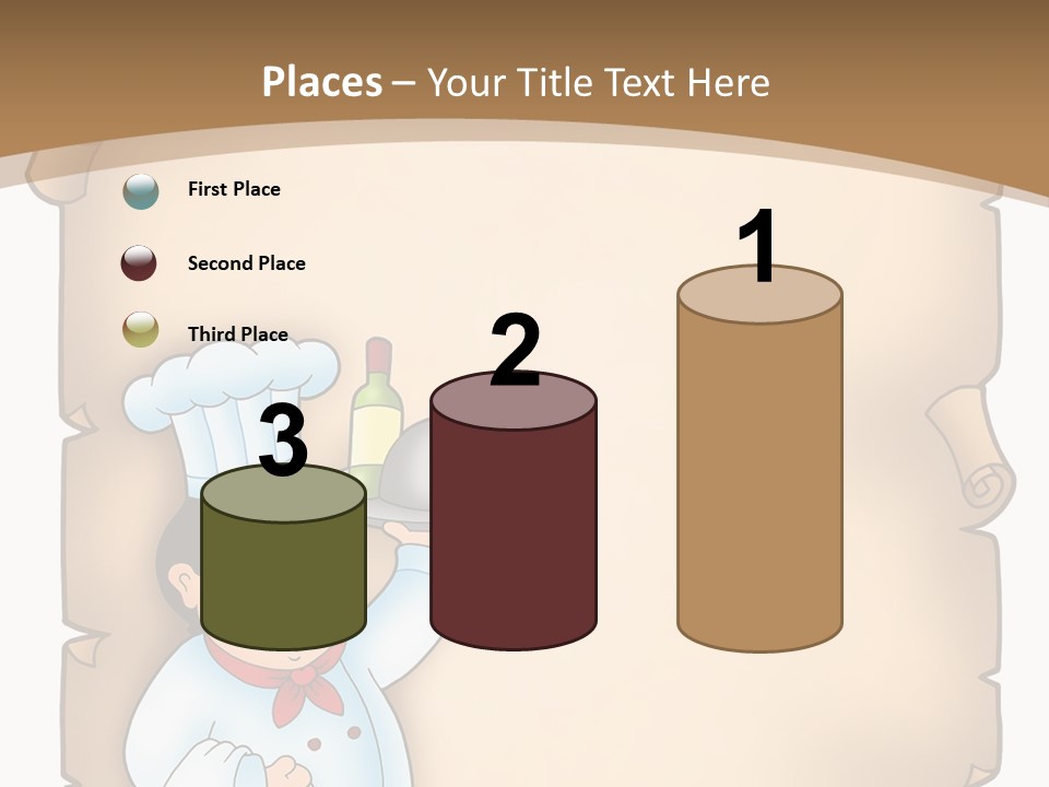 Cook Hat Parchment PowerPoint Template