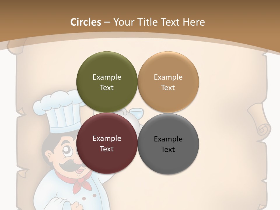 Cook Hat Parchment PowerPoint Template