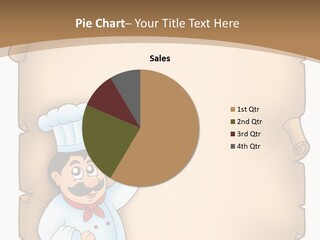 Cook Hat Parchment PowerPoint Template