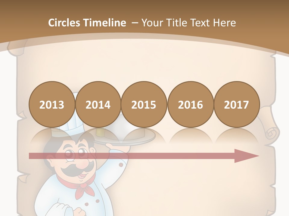 Cook Hat Parchment PowerPoint Template