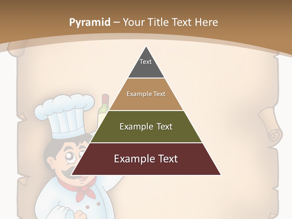 Cook Hat Parchment PowerPoint Template