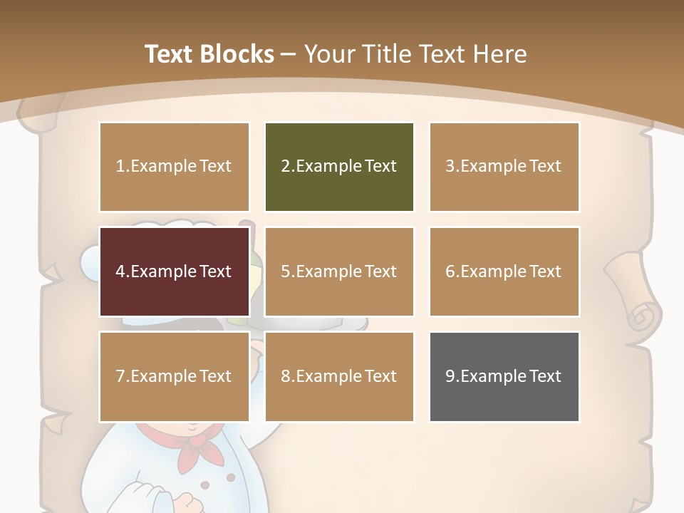 Cook Hat Parchment PowerPoint Template