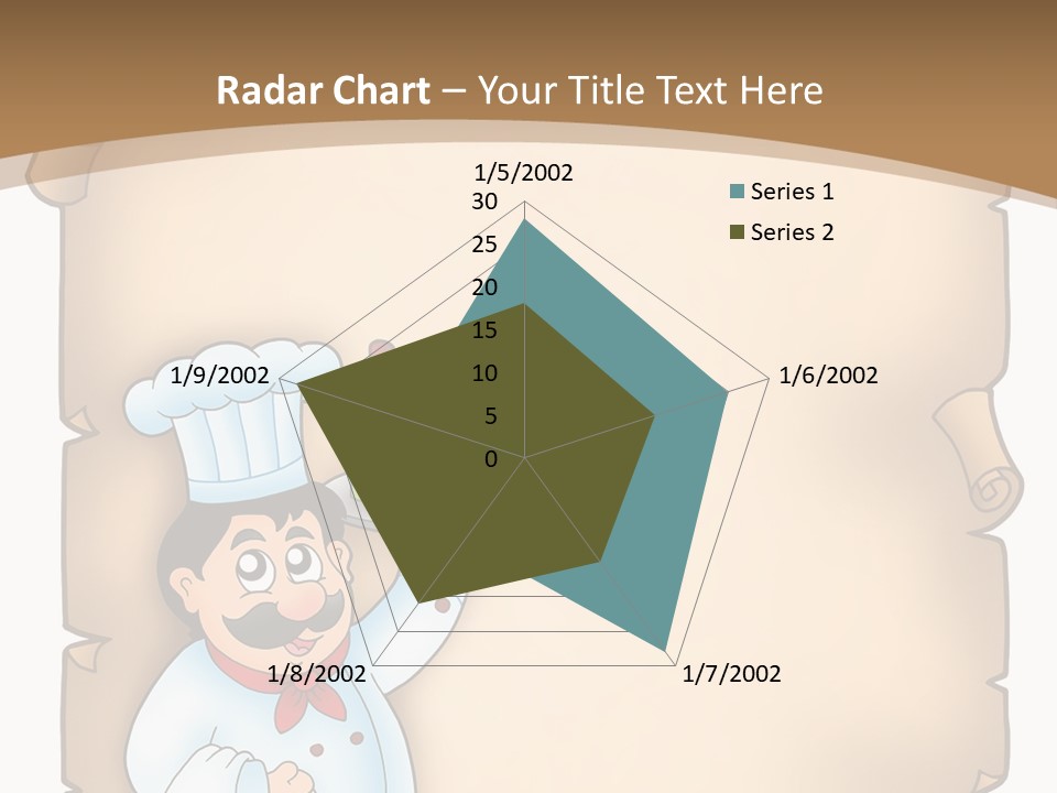 Cook Hat Parchment PowerPoint Template