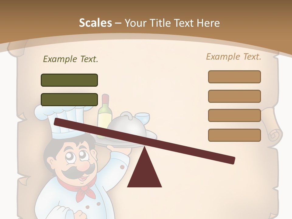 Cook Hat Parchment PowerPoint Template