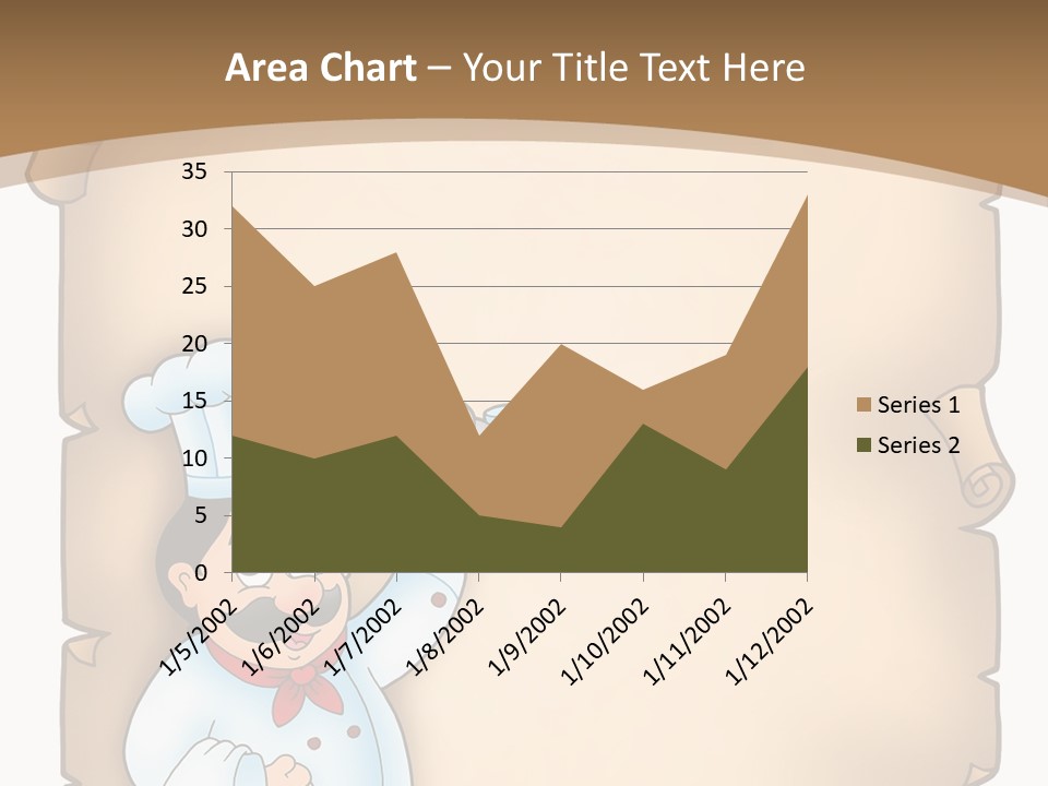 Cook Hat Parchment PowerPoint Template