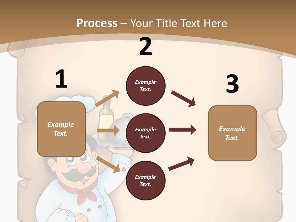 Cook Hat Parchment PowerPoint Template