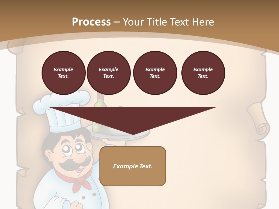 Cook Hat Parchment PowerPoint Template