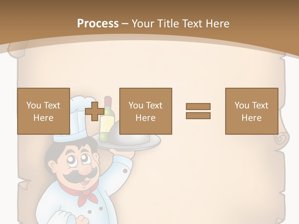 Cook Hat Parchment PowerPoint Template