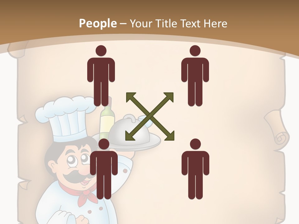 Cook Hat Parchment PowerPoint Template