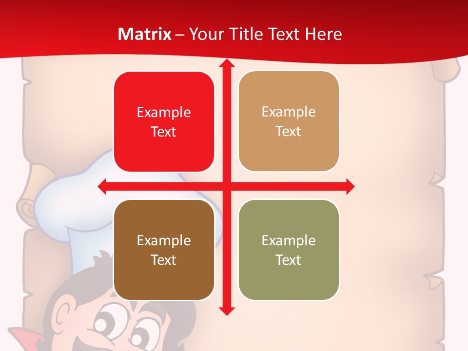 Eye Restaurant Chef PowerPoint Template