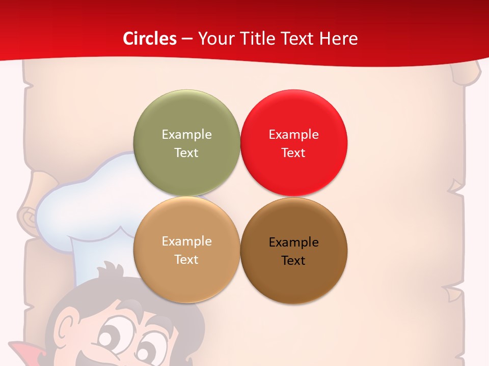 Eye Restaurant Chef PowerPoint Template