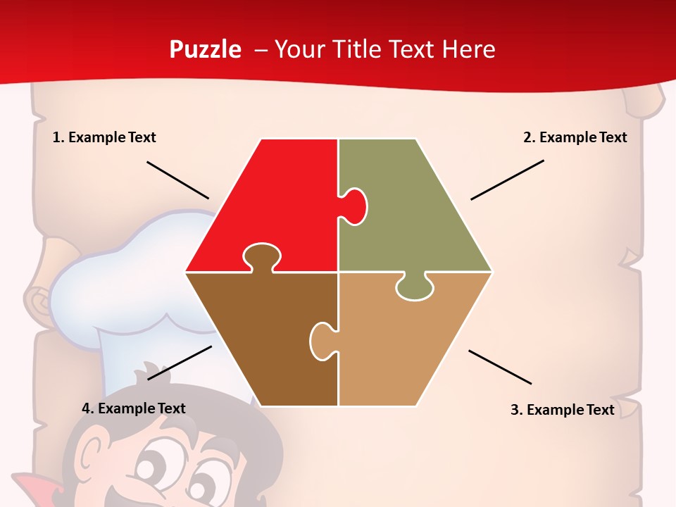 Eye Restaurant Chef PowerPoint Template