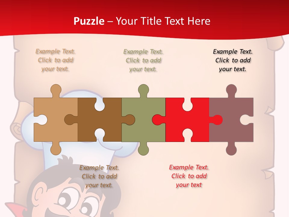 Eye Restaurant Chef PowerPoint Template