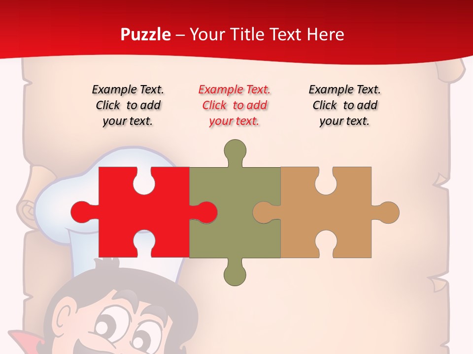 Eye Restaurant Chef PowerPoint Template