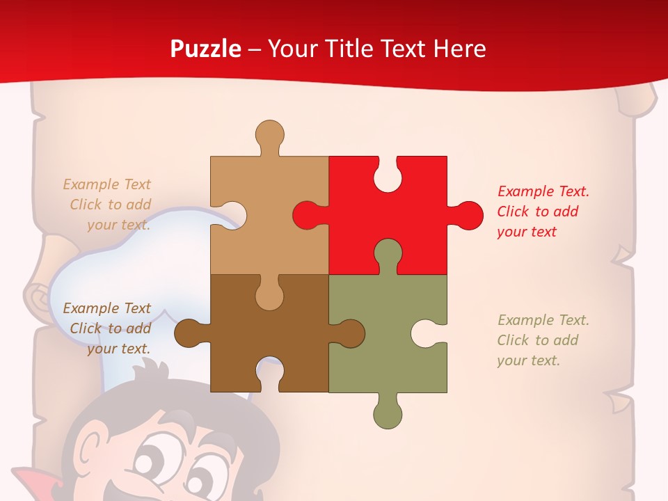 Eye Restaurant Chef PowerPoint Template