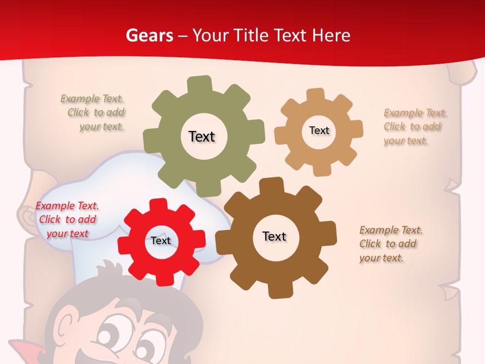 Eye Restaurant Chef PowerPoint Template