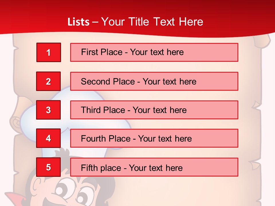 Eye Restaurant Chef PowerPoint Template