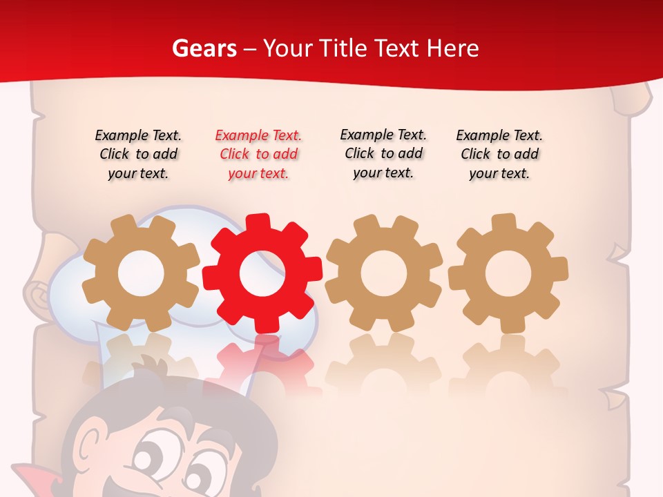 Eye Restaurant Chef PowerPoint Template