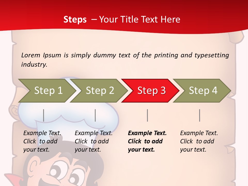 Eye Restaurant Chef PowerPoint Template