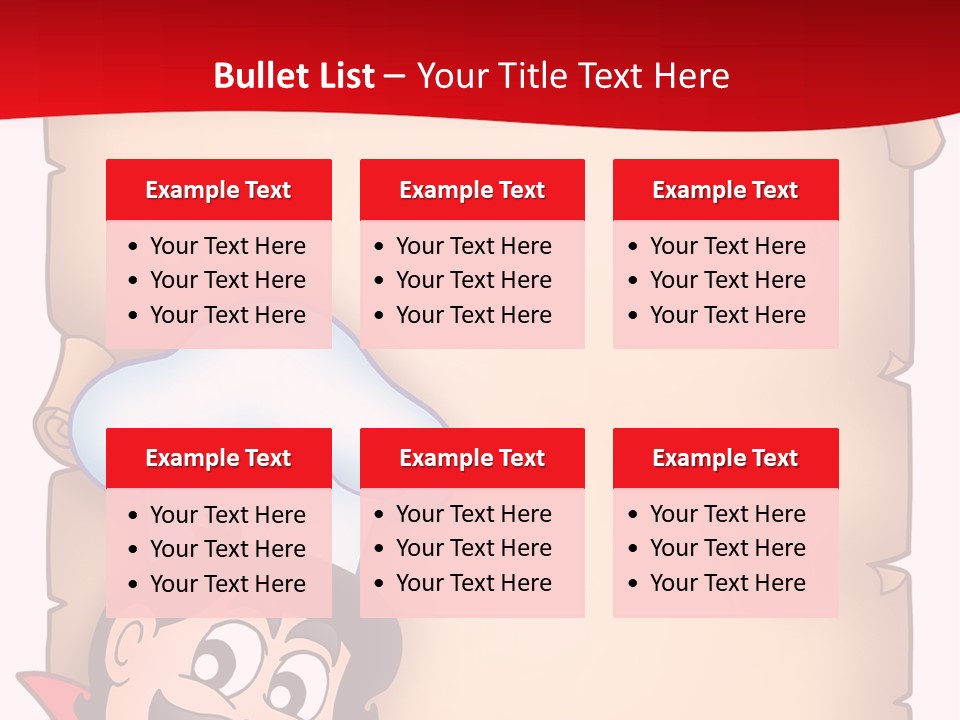 Eye Restaurant Chef PowerPoint Template