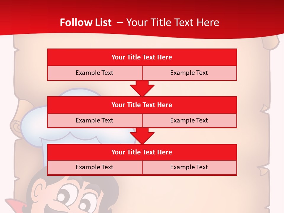 Eye Restaurant Chef PowerPoint Template