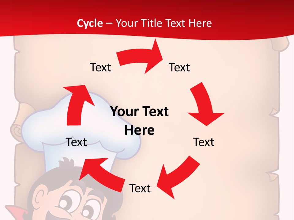 Eye Restaurant Chef PowerPoint Template