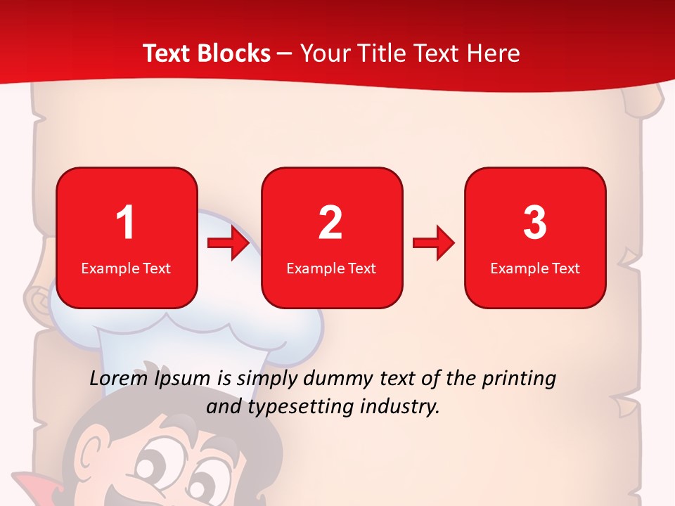 Eye Restaurant Chef PowerPoint Template