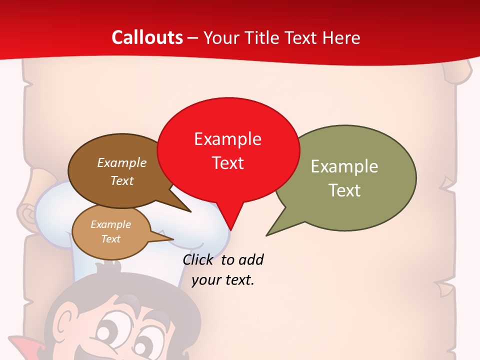 Eye Restaurant Chef PowerPoint Template