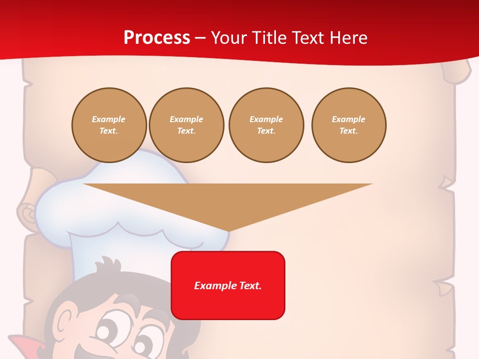 Eye Restaurant Chef PowerPoint Template