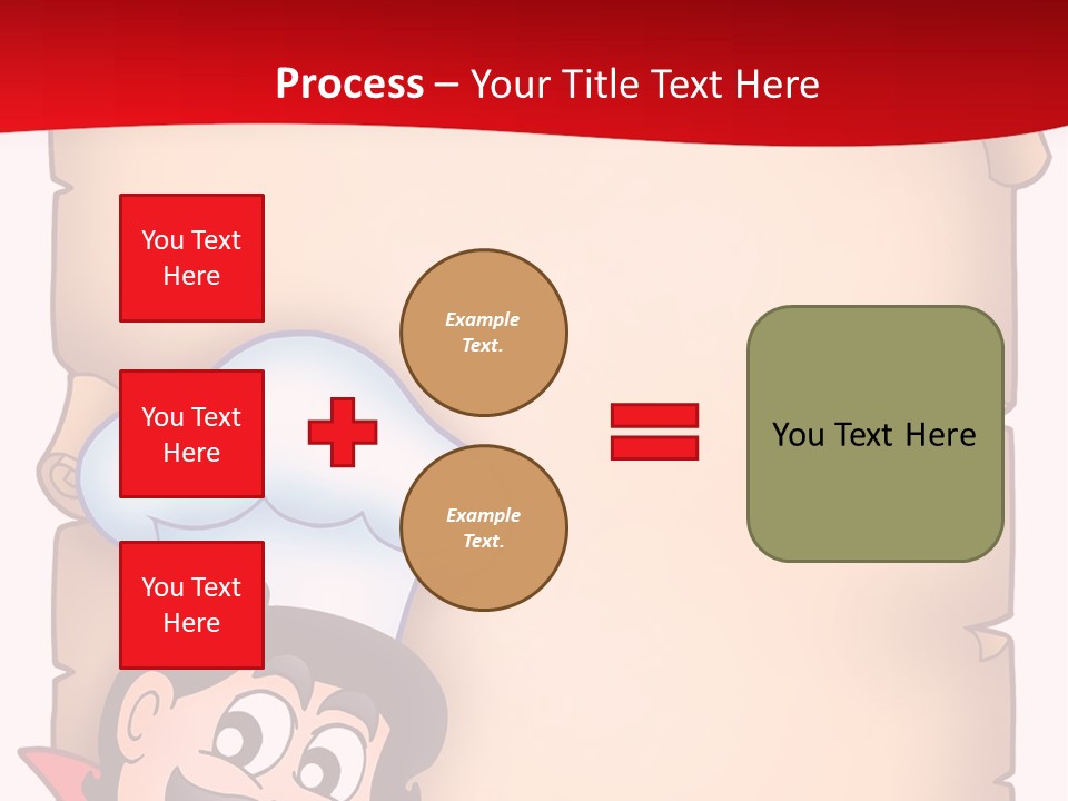 Eye Restaurant Chef PowerPoint Template