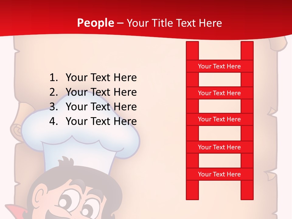 Eye Restaurant Chef PowerPoint Template