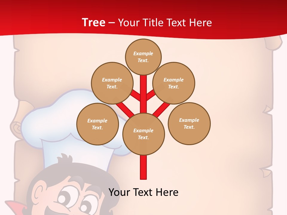 Eye Restaurant Chef PowerPoint Template