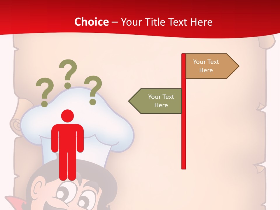 Eye Restaurant Chef PowerPoint Template