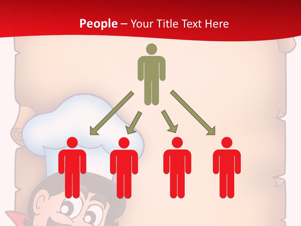 Eye Restaurant Chef PowerPoint Template