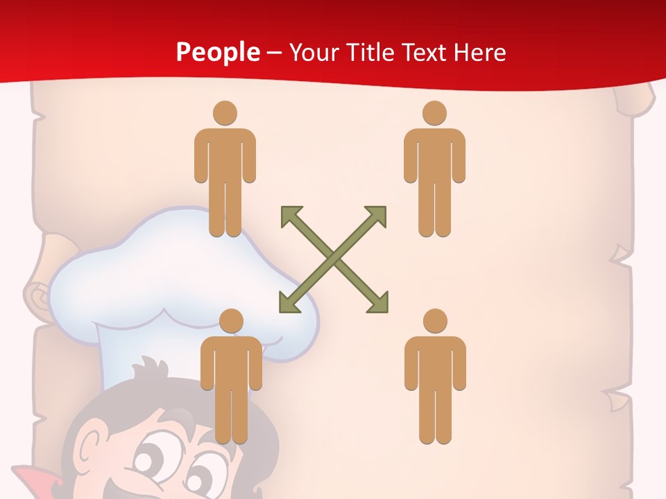 Eye Restaurant Chef PowerPoint Template