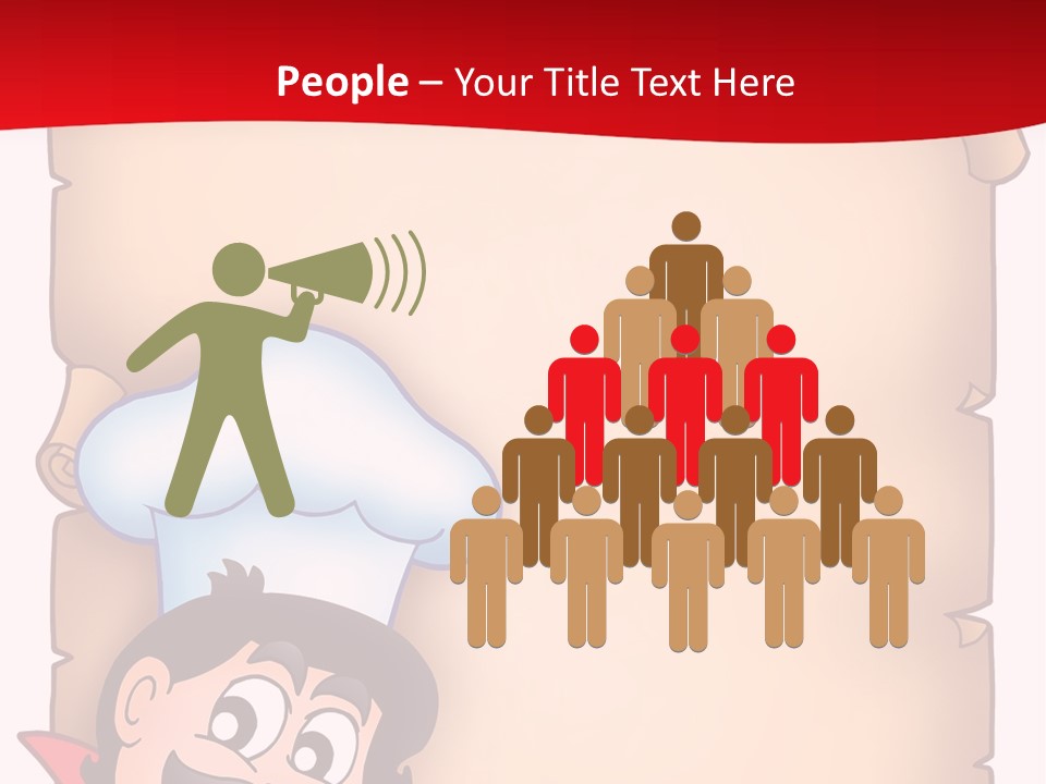 Eye Restaurant Chef PowerPoint Template