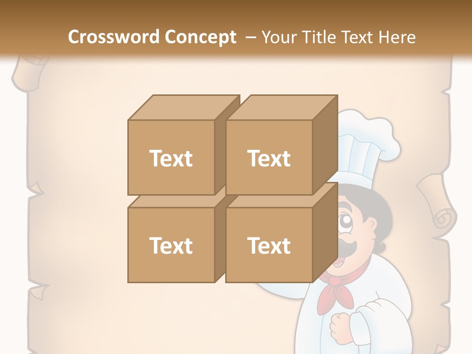 Pizzeria Draw Artwork PowerPoint Template