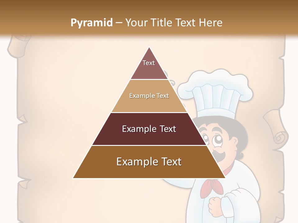 Pizzeria Draw Artwork PowerPoint Template