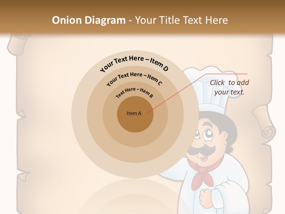 Pizzeria Draw Artwork PowerPoint Template