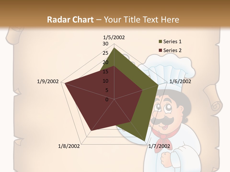 Pizzeria Draw Artwork PowerPoint Template