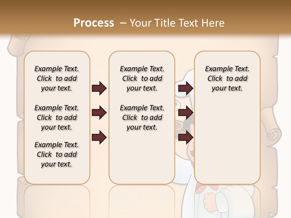 Pizzeria Draw Artwork PowerPoint Template