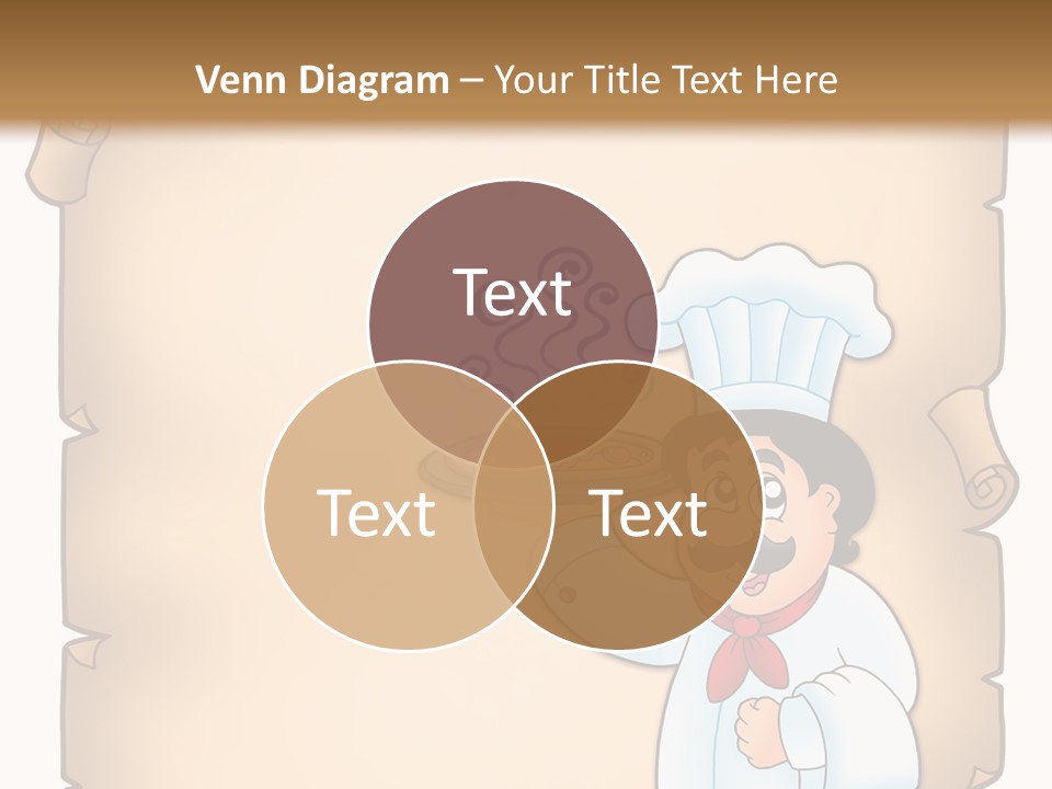 Pizzeria Draw Artwork PowerPoint Template