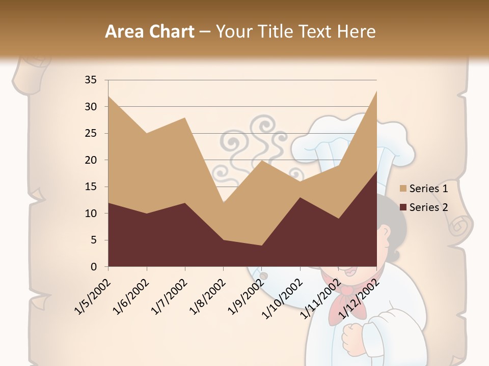 Pizzeria Draw Artwork PowerPoint Template
