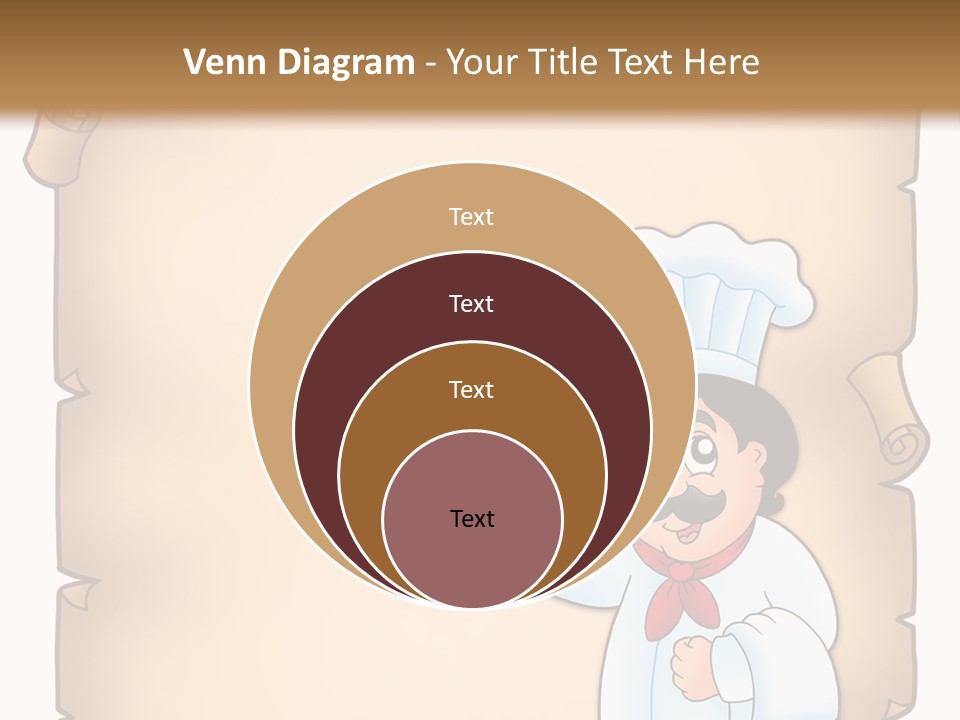 Pizzeria Draw Artwork PowerPoint Template