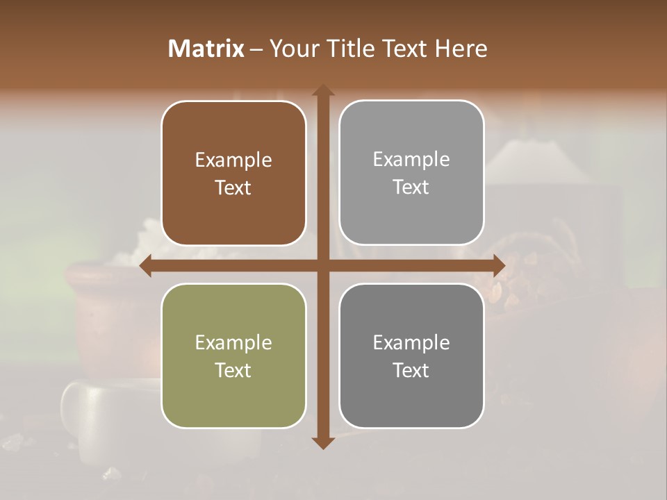 Nature Oil Spa PowerPoint Template