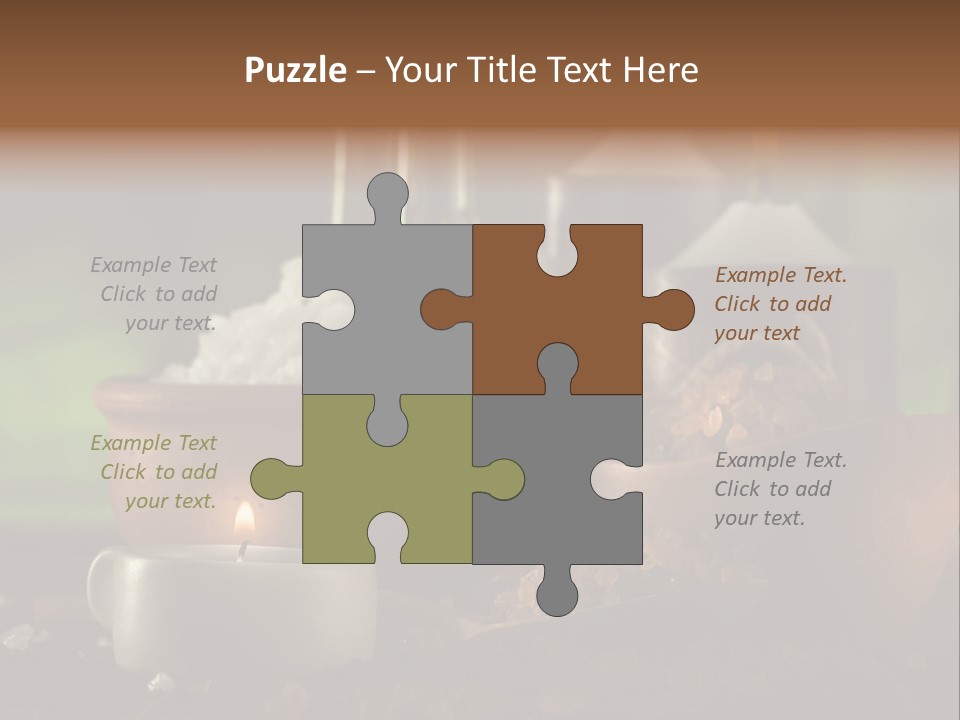 Nature Oil Spa PowerPoint Template