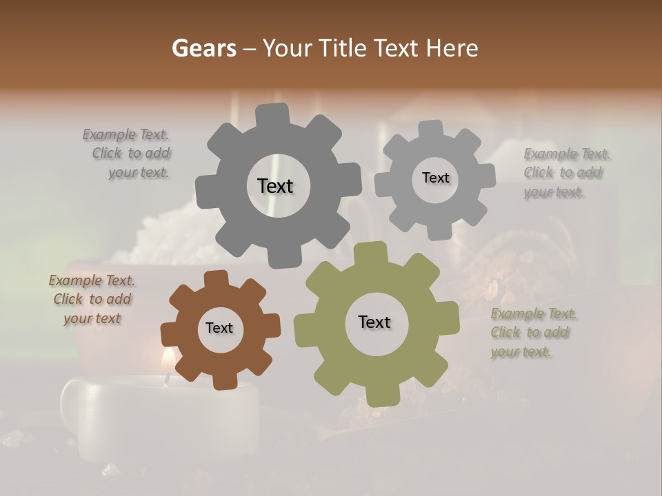 Nature Oil Spa PowerPoint Template