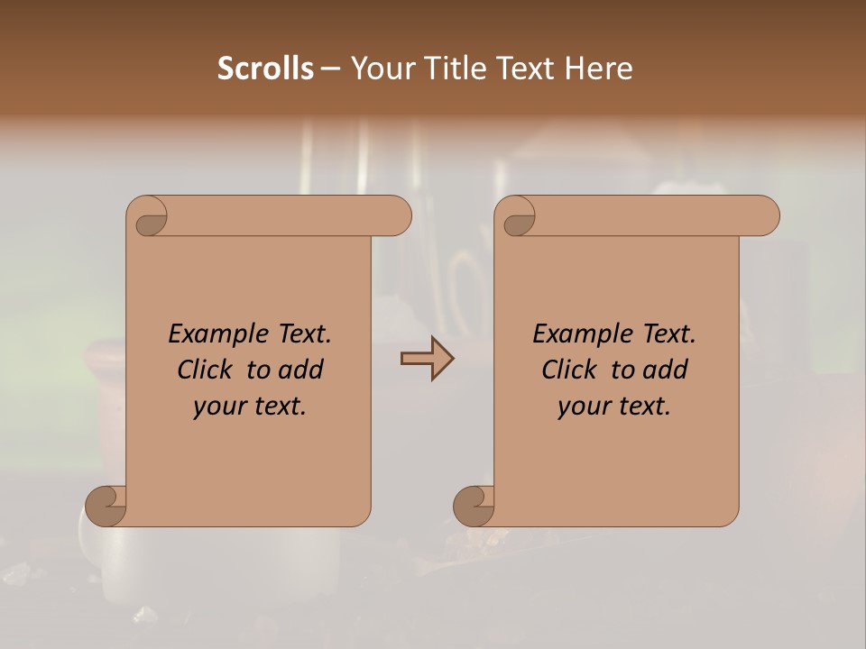 Nature Oil Spa PowerPoint Template