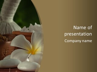 Herbal Aroma Herbs PowerPoint Template